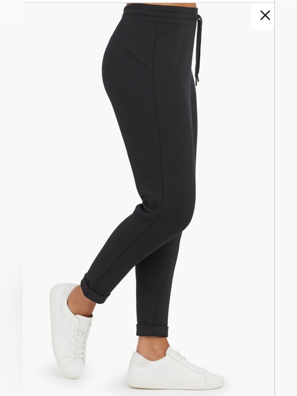 Spanx AirEssentials Tapered Pants Black Medium - Picture 3 of 11